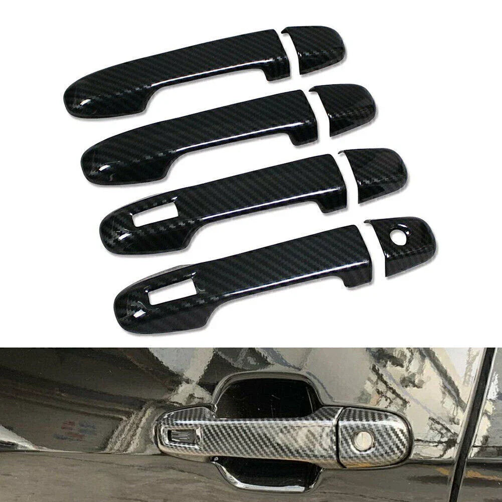 Carbon Fiber Exterior Door Handle Cover Trim for Subaru Forester (2019-2022)