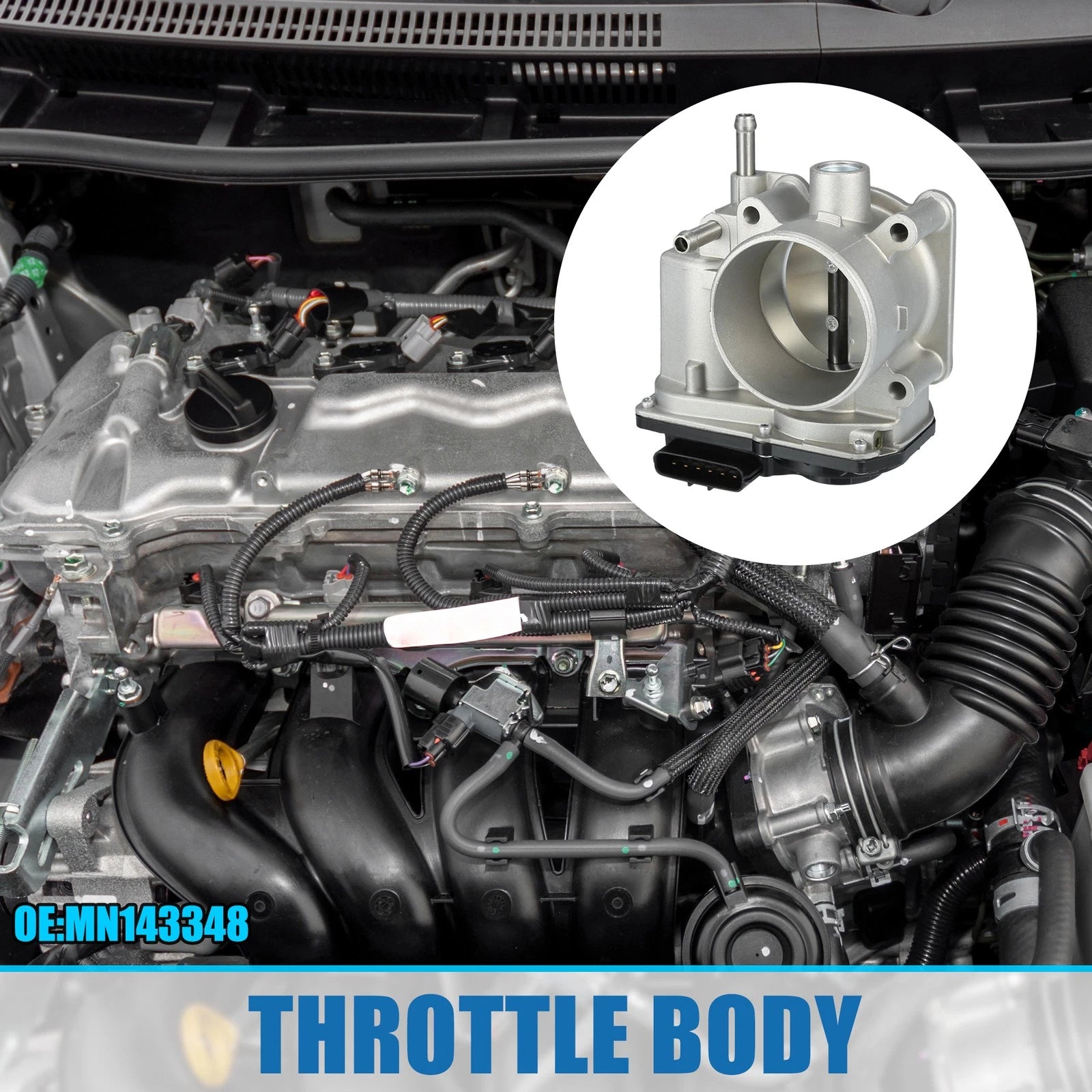 Throttle Body Actuator No.MN143348 for Mitsubishi Pajero/Montero (2000–2006)