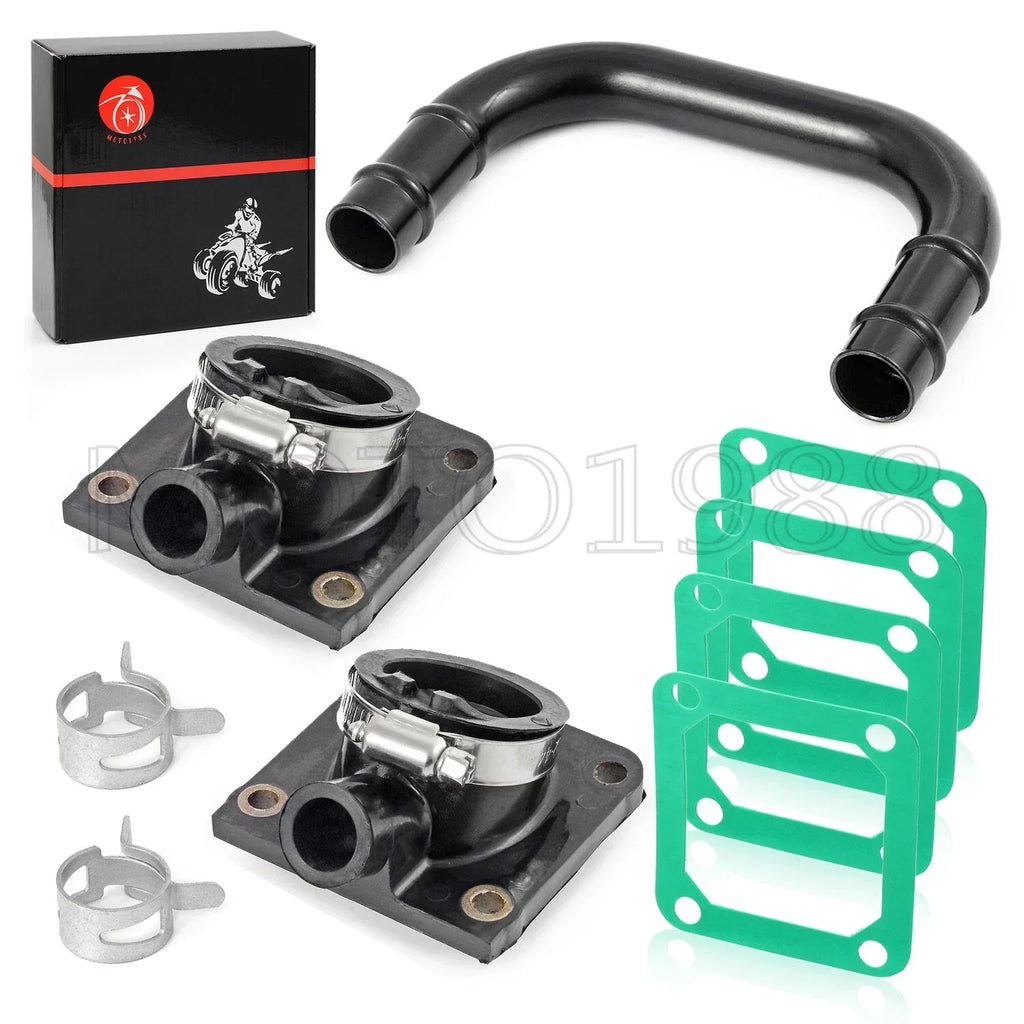 Intake Manifold Boot + Intake Crossover Tube for Yamaha Banshee 350 (1987–2006)