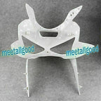 White Front Cowl Upper Fairing for Kawasaki Ninja ZX6R (2003-2004)