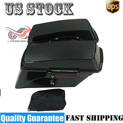 Hard Saddle Bags with 6x9" Dual Speaker Lid for Harley Touring FLHT FLHX (1994–2013)