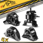 Set of 4 Engine Motor & Transmission Mounts for Honda CR-V (1998–2001)