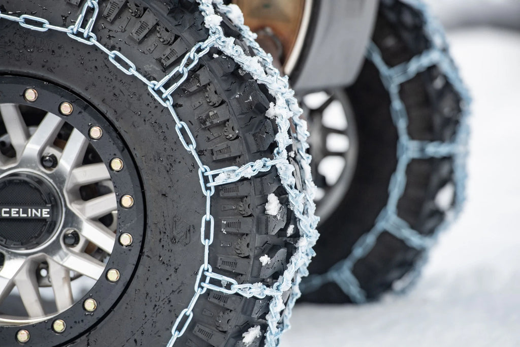 Sedona Diamond V-Bar Snow Tire Chains for ATV UTV (30x10-14 & 30x10-15)