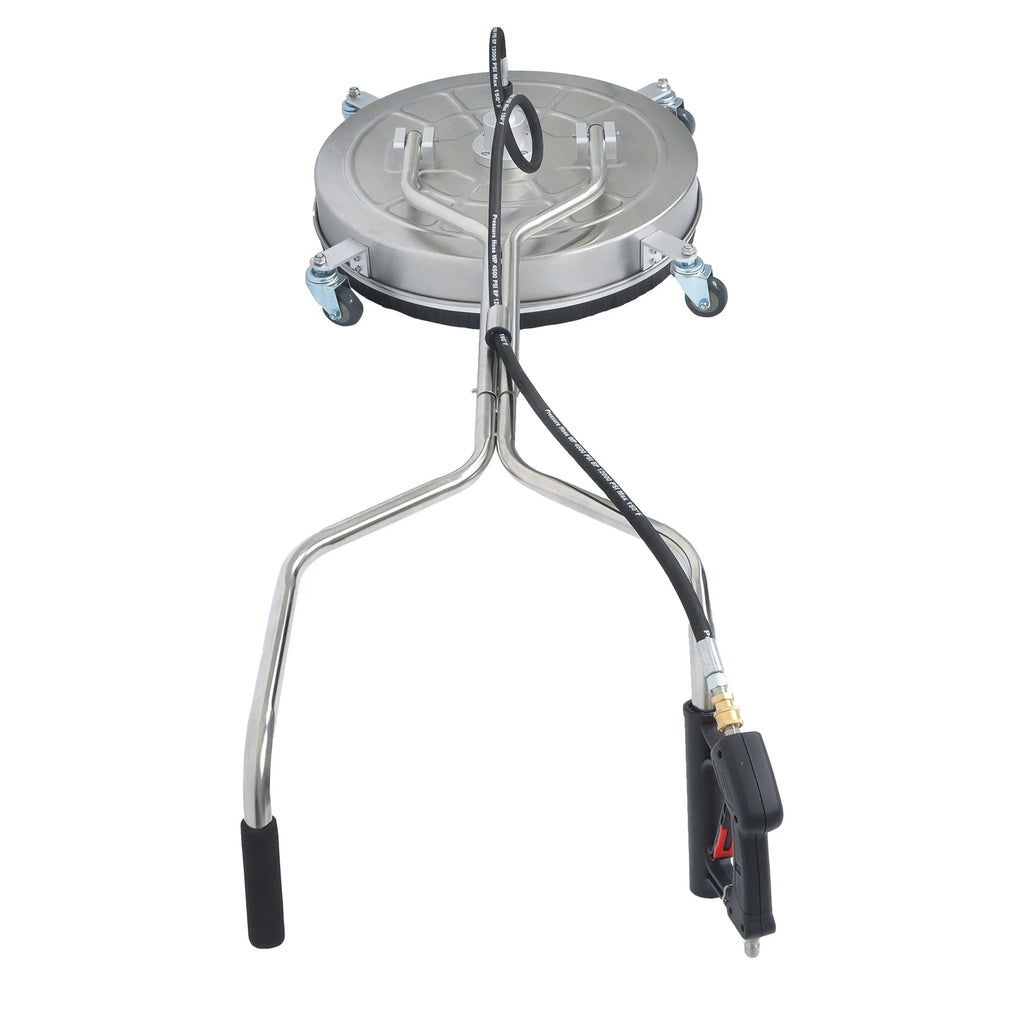 24" Pressure Washer Surface Cleaner with Handles & Wheels