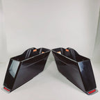 Genuine Side Saddlebags for Harley Davidson Touring (1993–2013) Vivid Black