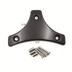 Detachable Backrest Sissy Bar w/ Pad for Harley Touring FLHR Road King (2009–2018)