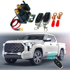 4 AWG Battery Cables with Wireless Disconnect Switch for Vehicle Security
