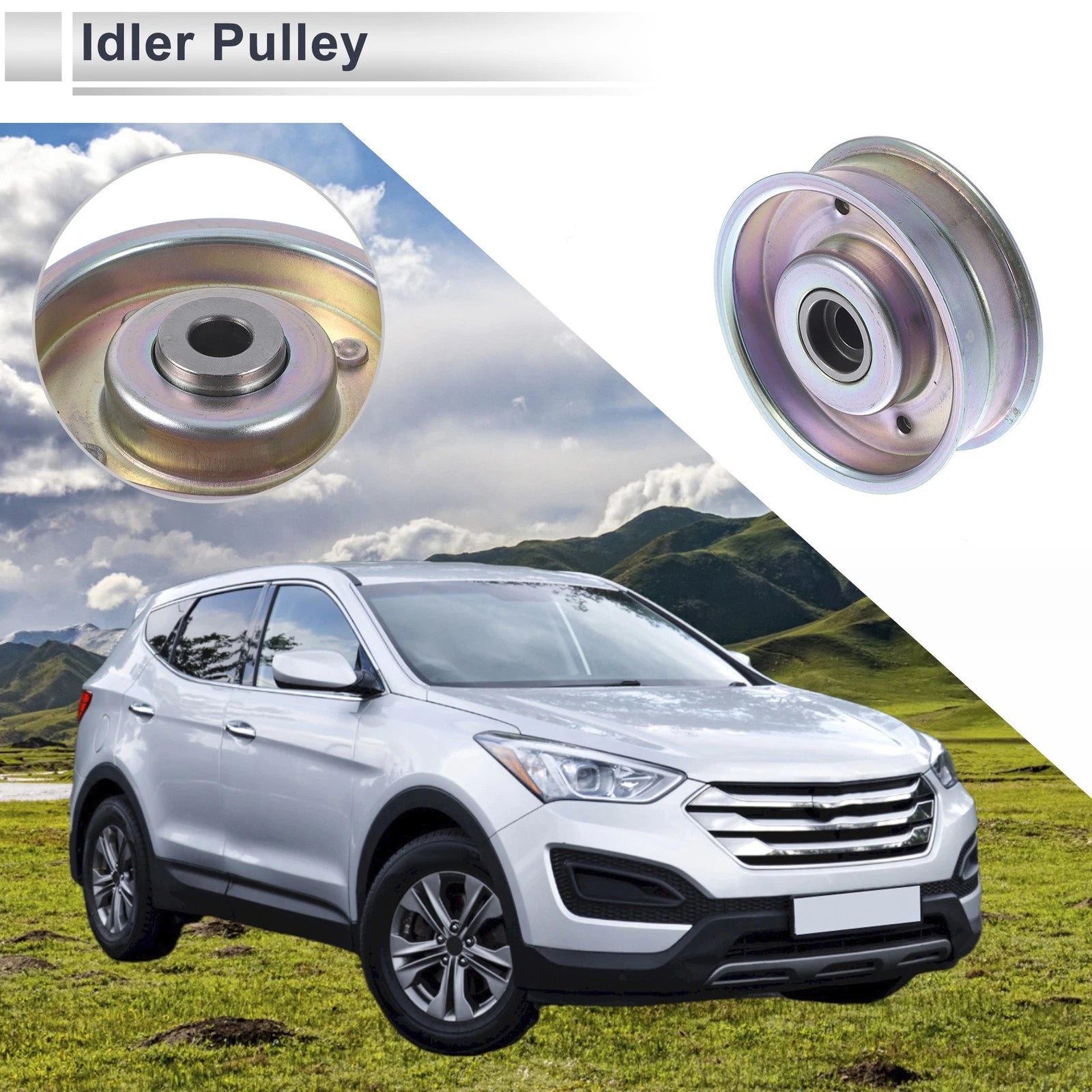 Drive Belt Idler Pulley for Mitsubishi Outlander (2007–2020) No. 1145A026