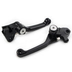Black Pivot Brake Clutch Levers for Kawasaki KX250F KX450F (2004–2023)