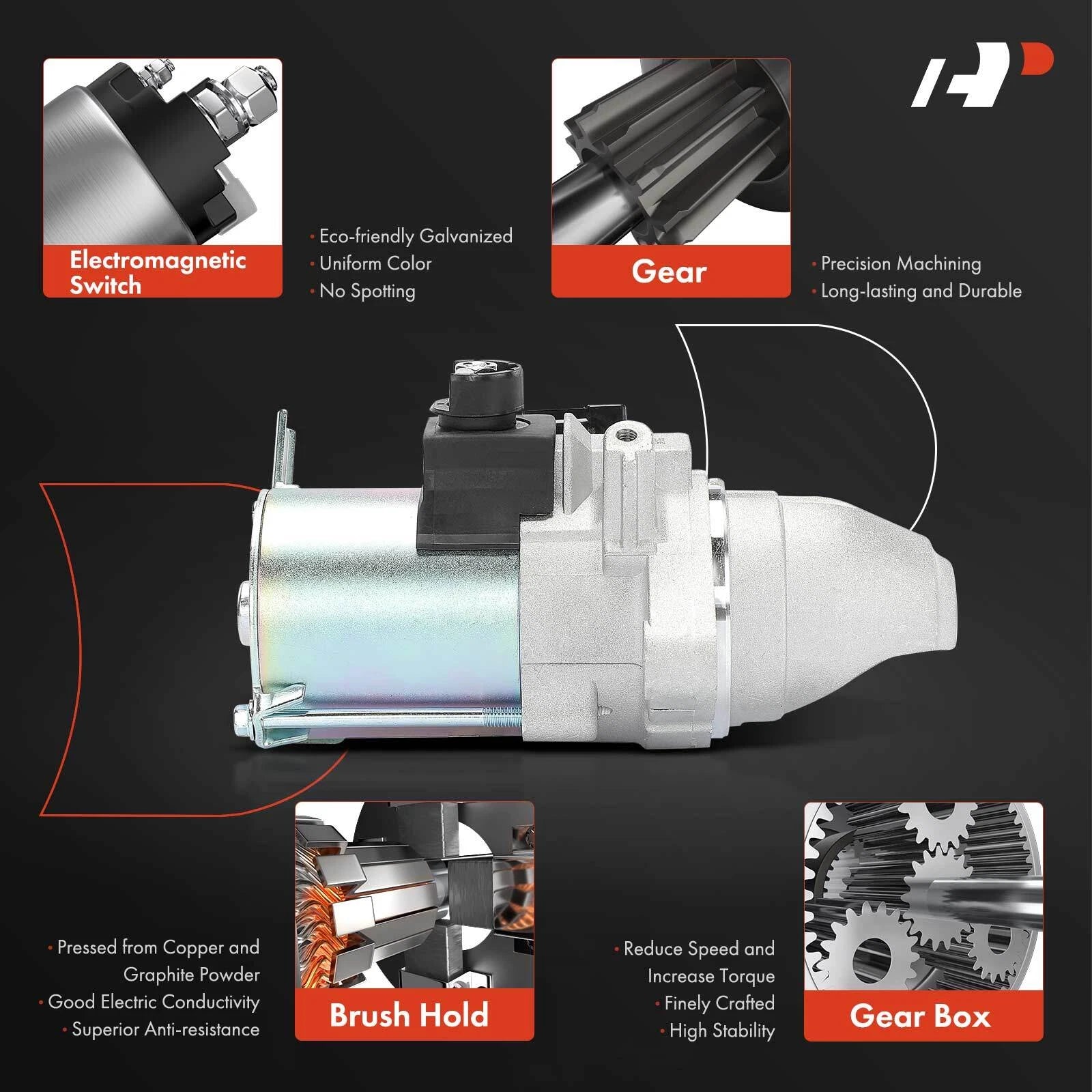 Starter for Honda CR-Z (2011-2013)