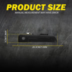 2X Outside Front Door Handle for Mitsubishi Eclipse Galant Mirage (1995–2005)