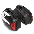 Detachable Hard Saddlebags for Suzuki Honda Cruisers (Universal)