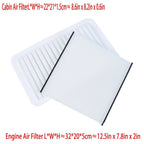 Engine & Cabin Air Filter Combo Set for Toyota Camry Sienna Solara (2002–2010)