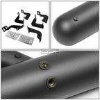 3" Matte Black Side Step Bars for Toyota Tundra CrewMax (2007–2020)