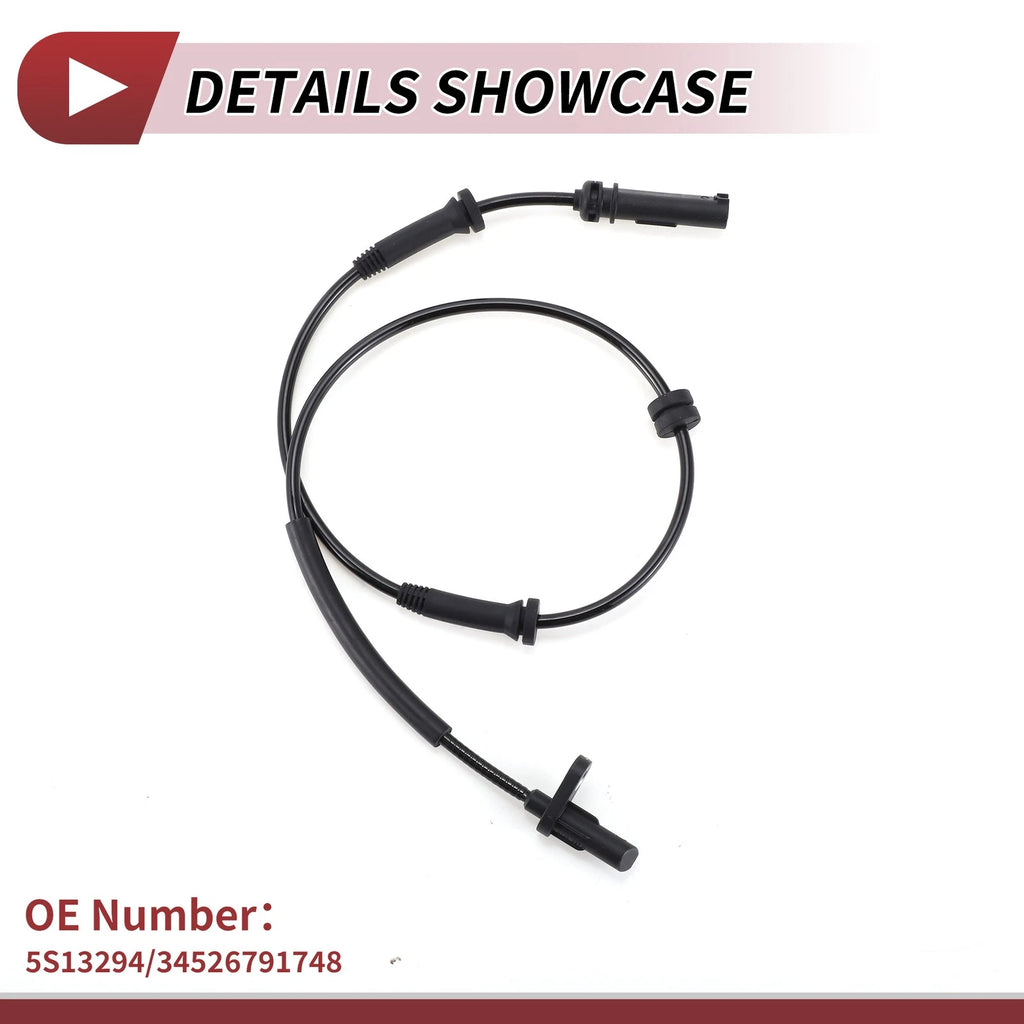 ABS Wheel Speed Sensor for BMW 328i GT XDrive (2013–2016) 5S13294/34526791748
