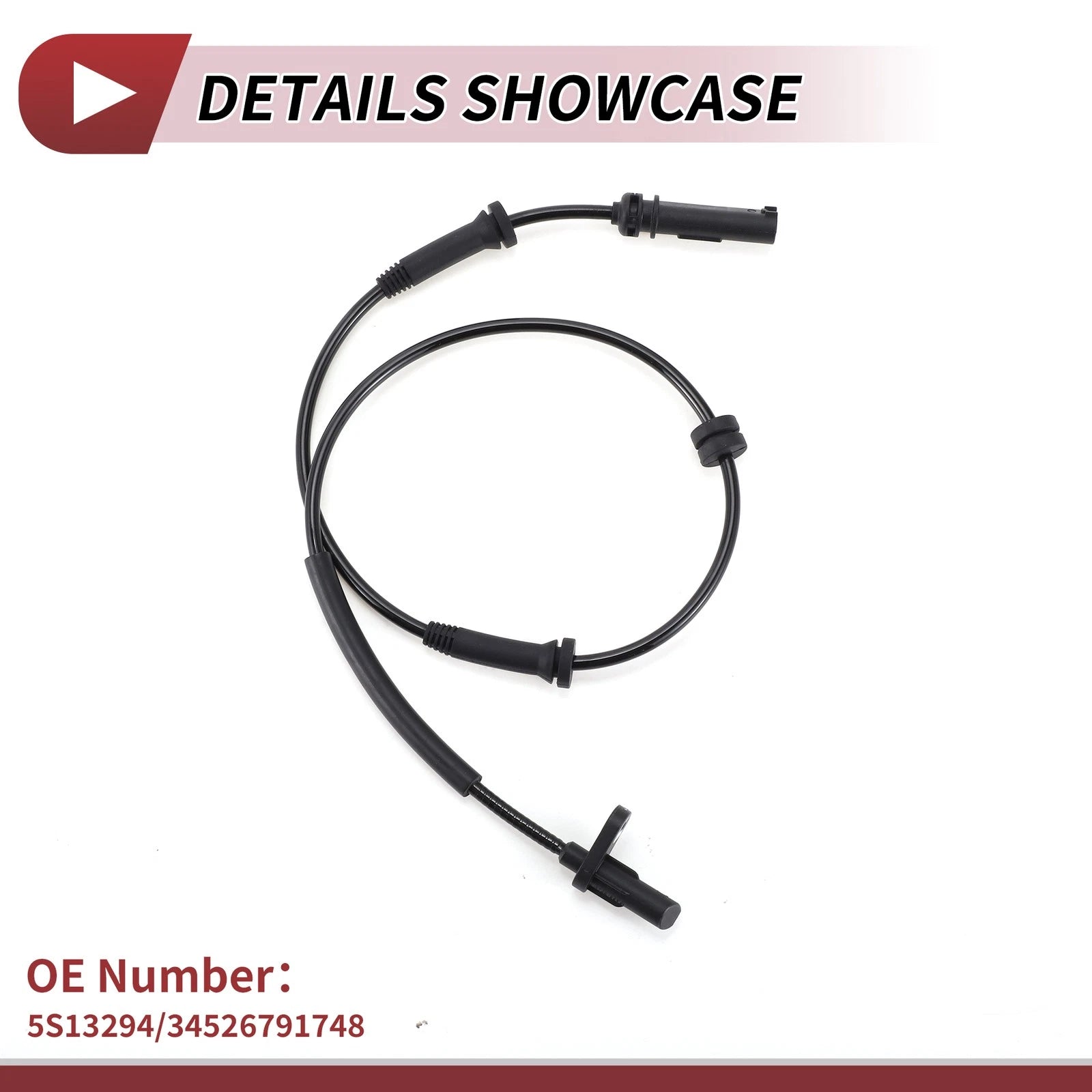 ABS Wheel Speed Sensor for BMW 328i GT XDrive (2013–2016) 5S13294/34526791748