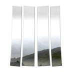 4Pc Chrome Pillar Post Covers for 07-14 Cadillac Escalade - P1460