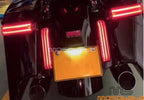 Rear LED Brake Saddlebag Lights for Harley Touring Street Glide Road King (97-13)