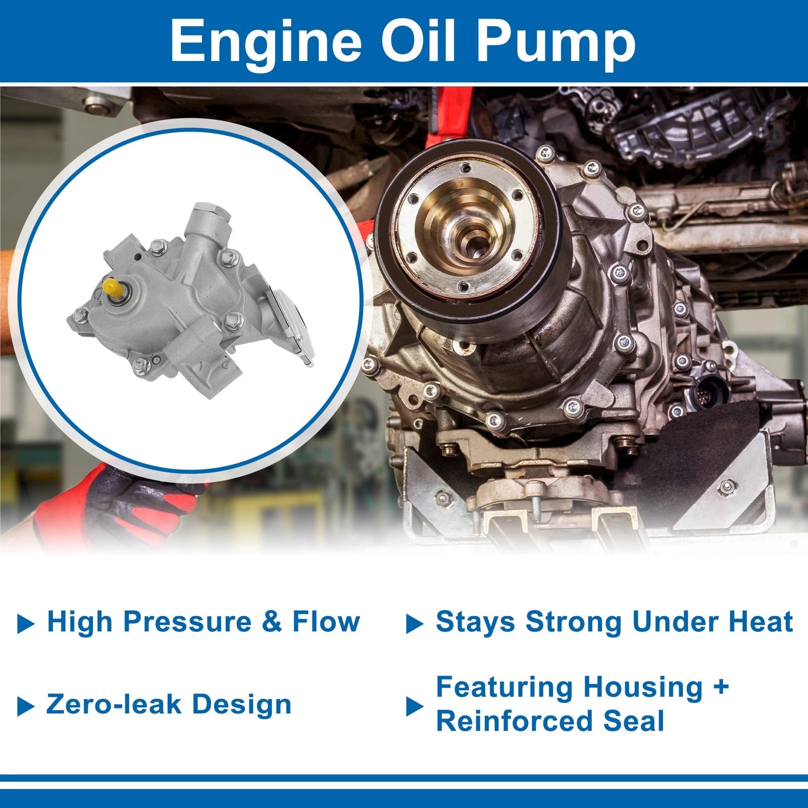 Engine Oil Pump for Toyota Corolla (2009–2019) 151000T010/151000T030