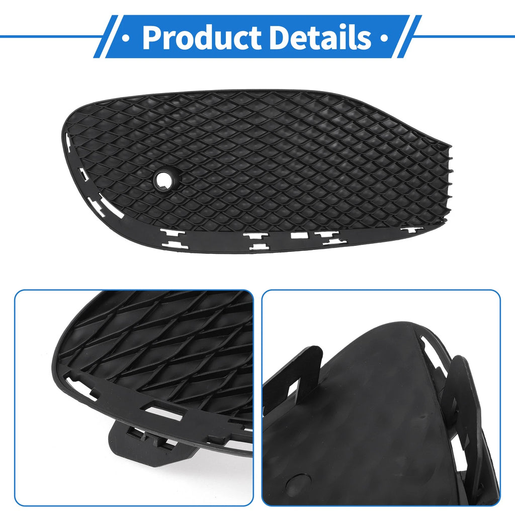 1 Pc Fog Light Grill for Mercedes-Benz (2014–2018) No. 2138851122 Black