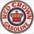 Vintage Replica Tin Metal Sign for Gas Station (1899)