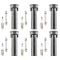 Set of 6 Double Platinum Spark Plugs & Ignition Coil Boot Kit for Ram 1500 (2010–2023)