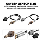 2Pcs O2 Sensor for Dodge Caravan, Grand Caravan (1996–2007)