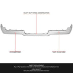 Dual 4" Rolled Tip Catback Exhaust System for Ford Mustang (2011–2014)