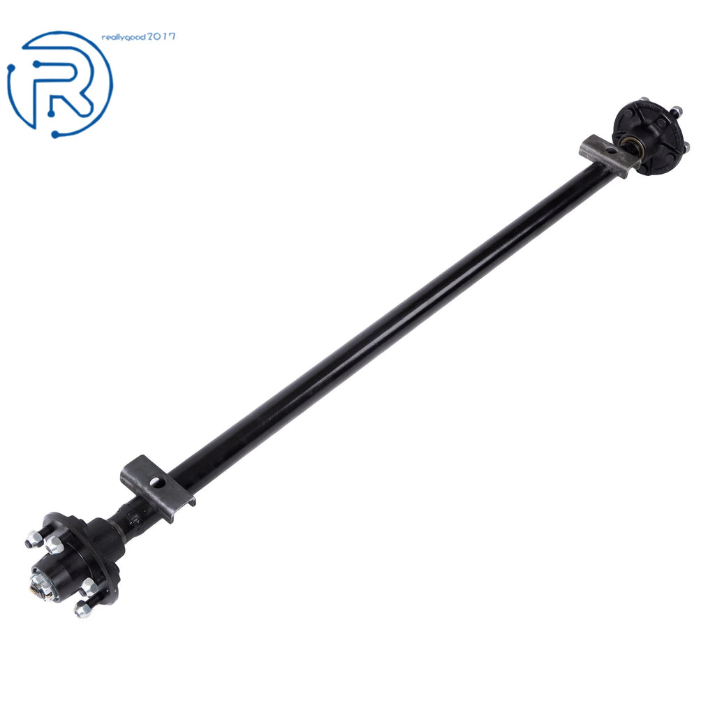 52" Trailer Axle for Boat RV with 5x4.5 Idler Hubs (2000 lbs)