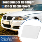 Left Side Front Bumper Headlight Washer Nozzle Cover for BMW E90 E91 (2006–2013)