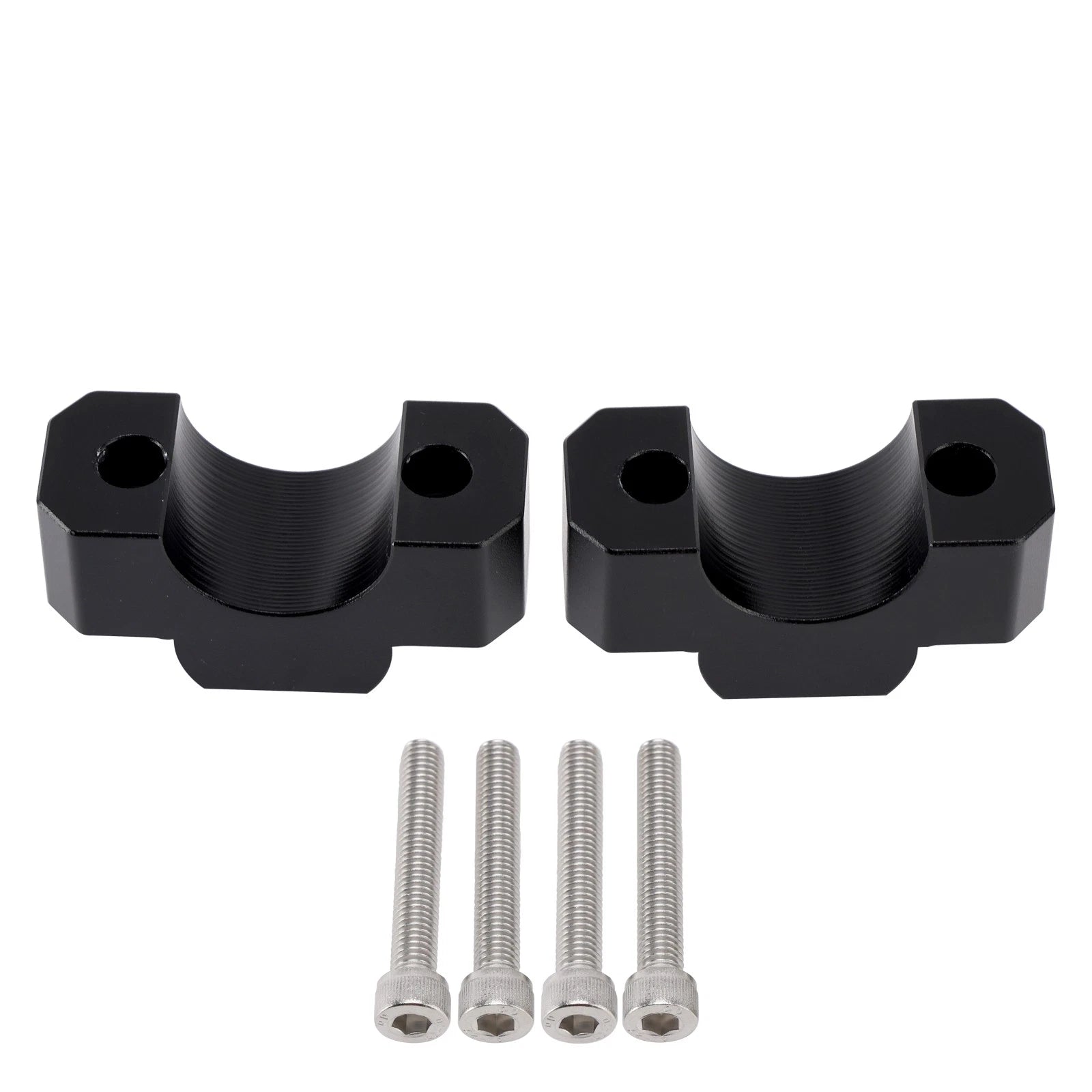 20mm Aluminum Handlebar Risers for Honda CRF1100L Africa Twin (2020–2025) Black