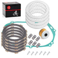 Duty Clutch Kit Gasket Oil Filter for Kawasaki Z125 PRO BR125 (2017–2024)