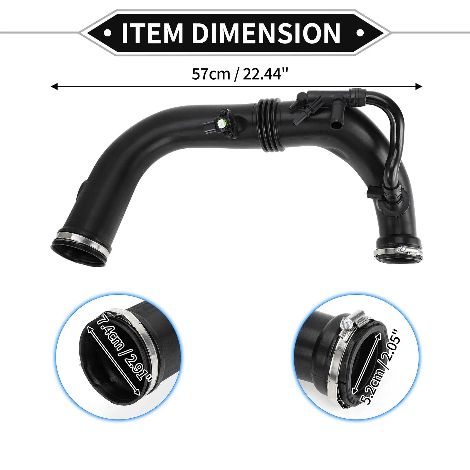 Intake Hose for Mercedes-Benz W204 (2012–2015)