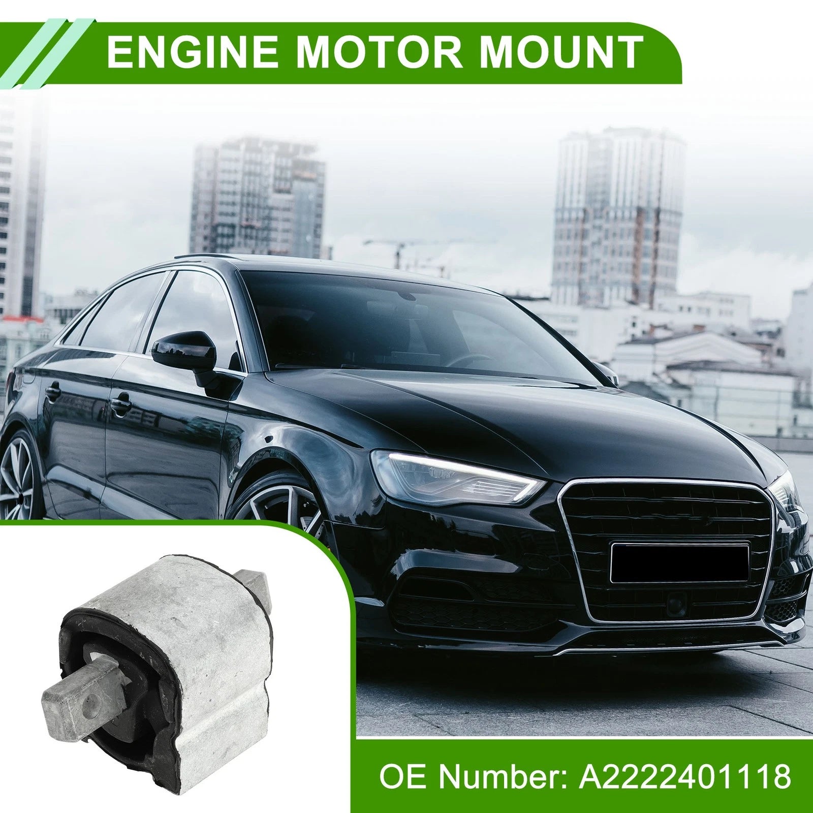 Engine Motor Mount for Mercedes Benz W222 (2013–2020) 3.0T A/MT S320L