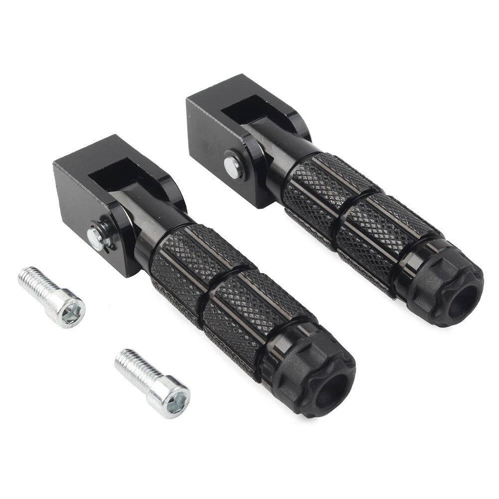 8mm Folding Passenger Footpegs for Electric Motor Bicycle