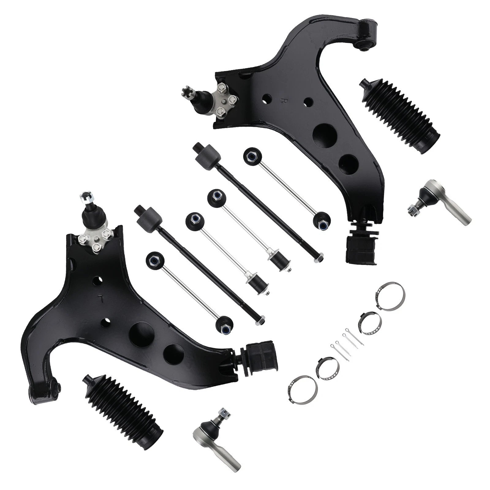 14x Front Lower Suspension Kit for Nissan Pathfinder Infiniti QX4 (1996–2004)