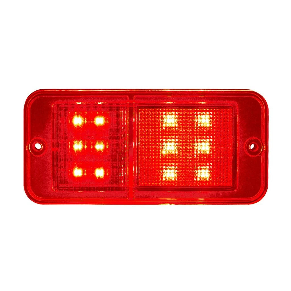 Front Red LED Side Marker Lights Pair for 1968–1972 Chevy GMC Truck