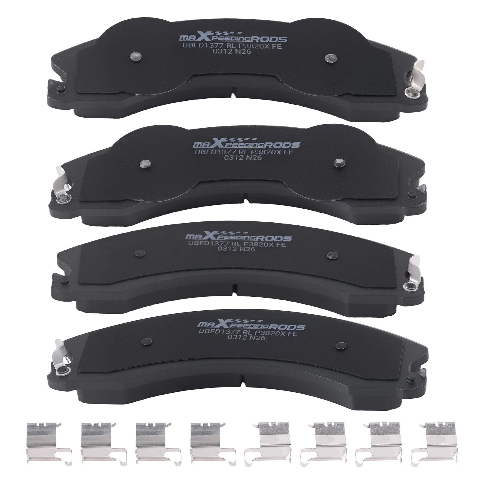 Front Disc Brake Pads Kit for GMC Savana/Chevrolet Express 3500 4500 (2009–2020)