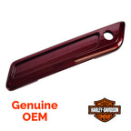 OEM Right Saddlebag Latch Hinge Cover for Harley Touring (2014–2023) Mysterious Red Sunglo
