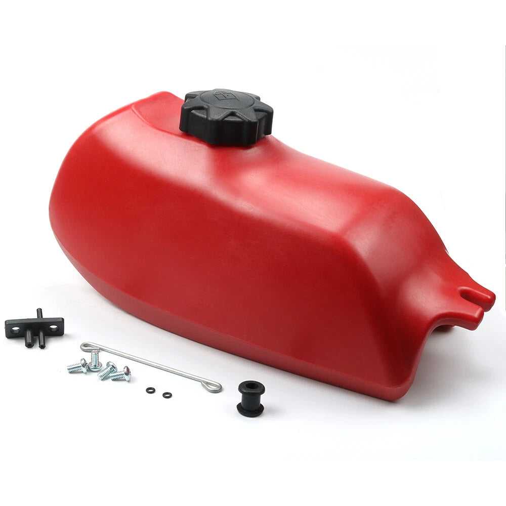 Plastic Fuel Tank & Gas Cap for Honda ATC70 ATC 70 (1972–1985) Red
