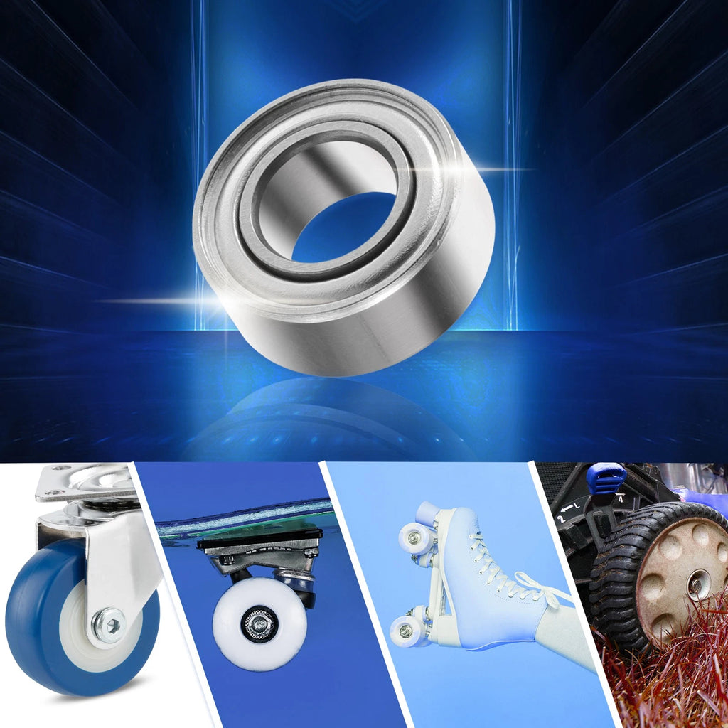 10 Pcs MR105ZZ Deep Groove Ball Bearings for Cars (5x10x4mm)