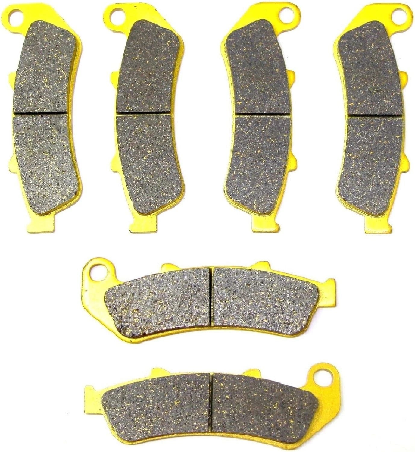 Set of 2 Front Rear Brake Pads for Honda CBR 1000 F (1996–1999)