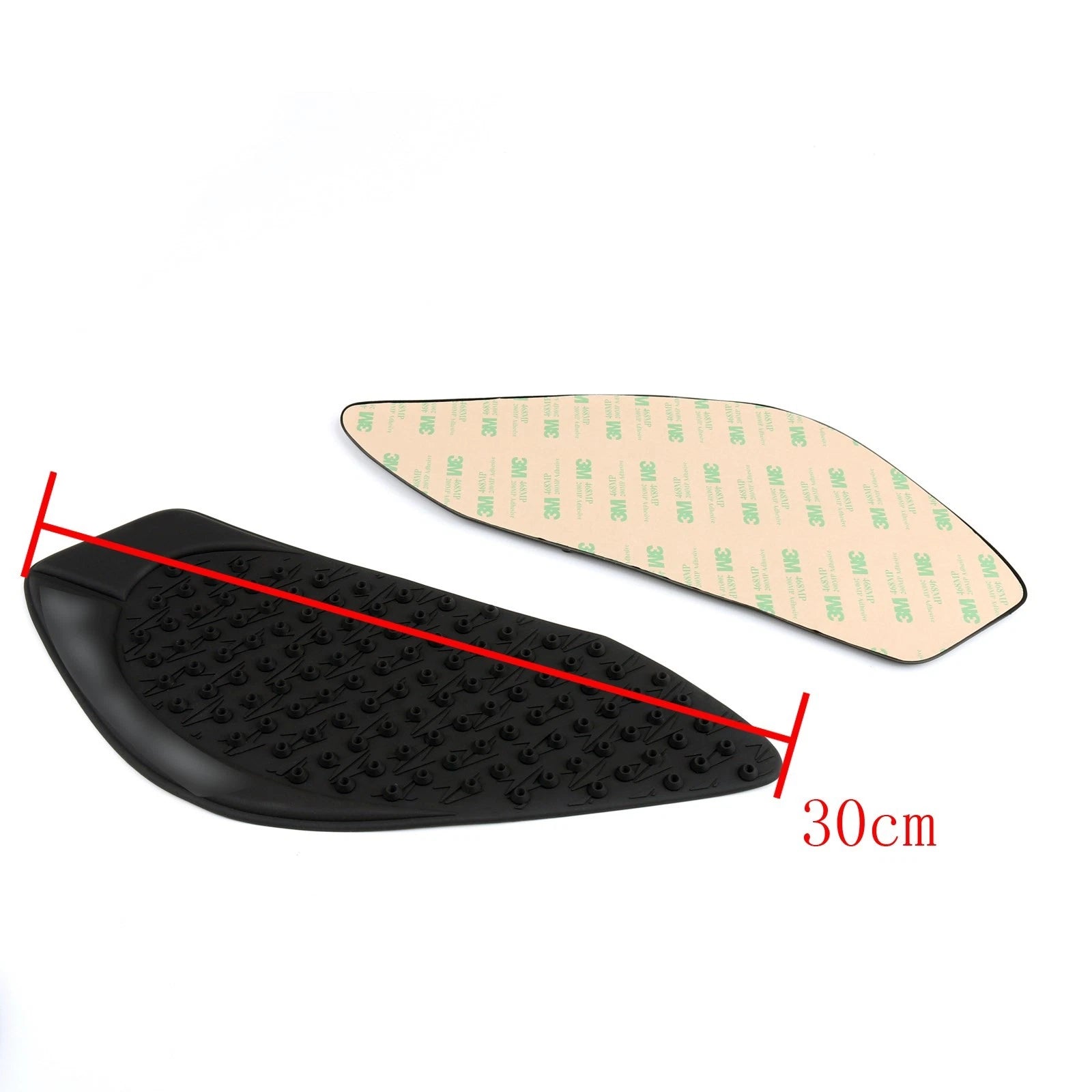 2X Tank Pad Traction Grip Protector for Kawasaki ZX6R (2009–2016)