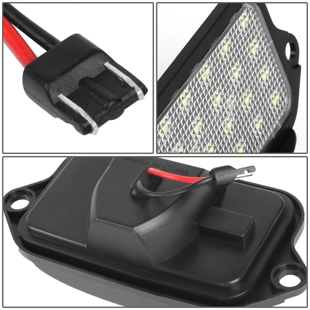 LED License Plate Light for Ford Mustang (2005–2009) - Clear Lens
