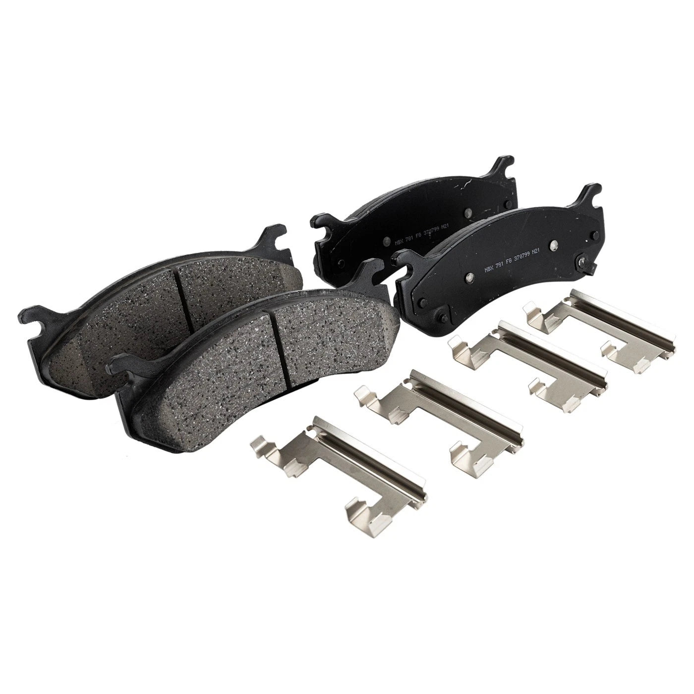 Brake Pad Set for Chevrolet Silverado 1500 (2007) Front and Rear 4WD