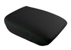 Console Lid Pull Over Cover Leather for Honda Pilot (2003–2008) Green Stitch