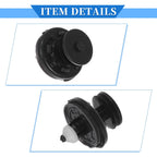 20 Pcs Door Panel Trim Retainer Clips for Audi TT Quattro (2008–2015) Nylon Black