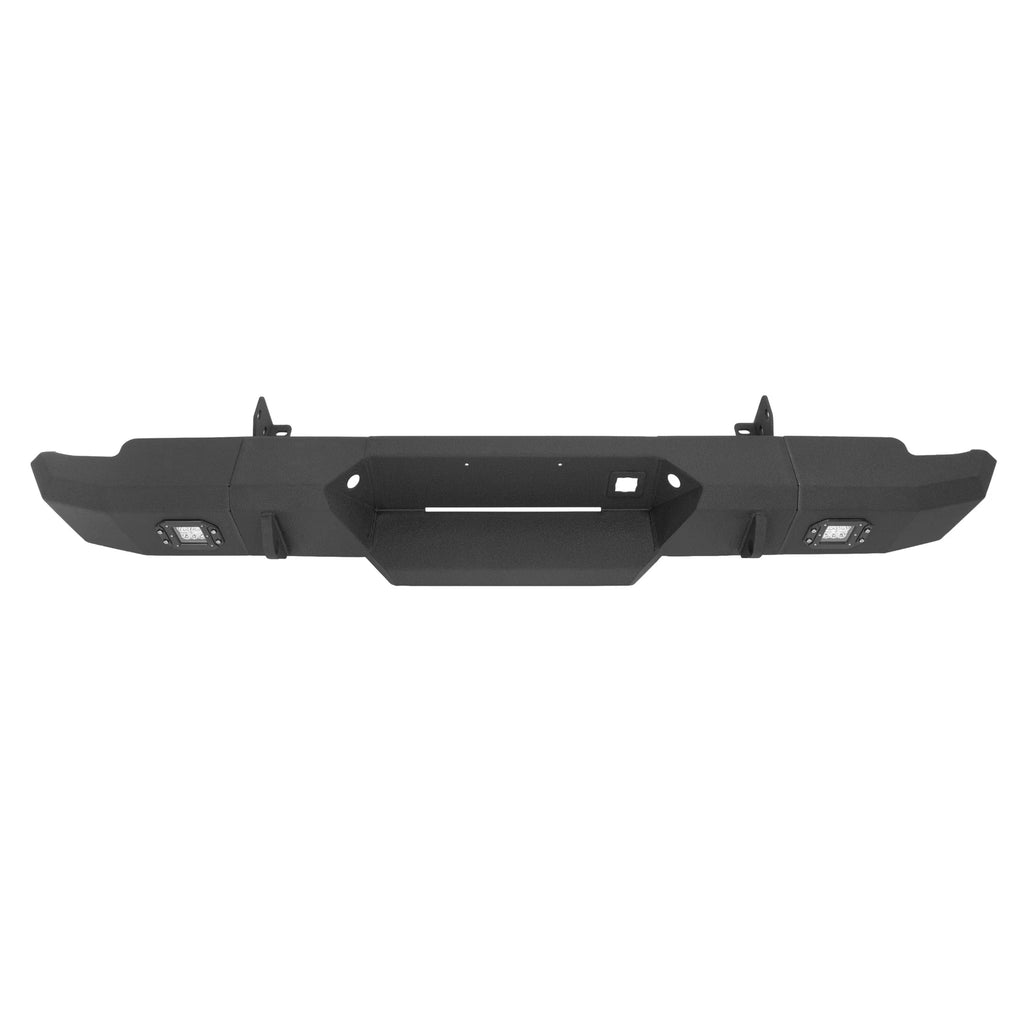 Steel Rear Bumper with LED Lights for Chevy Silverado 1500 GMC Sierra 1500 (1999–2024)