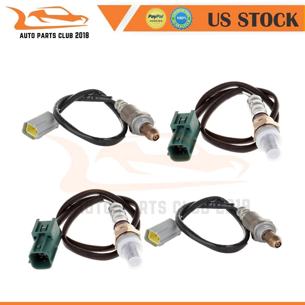 Set of 4 Oxygen Sensors for Nissan Titan 5.6L (2008–2012)
