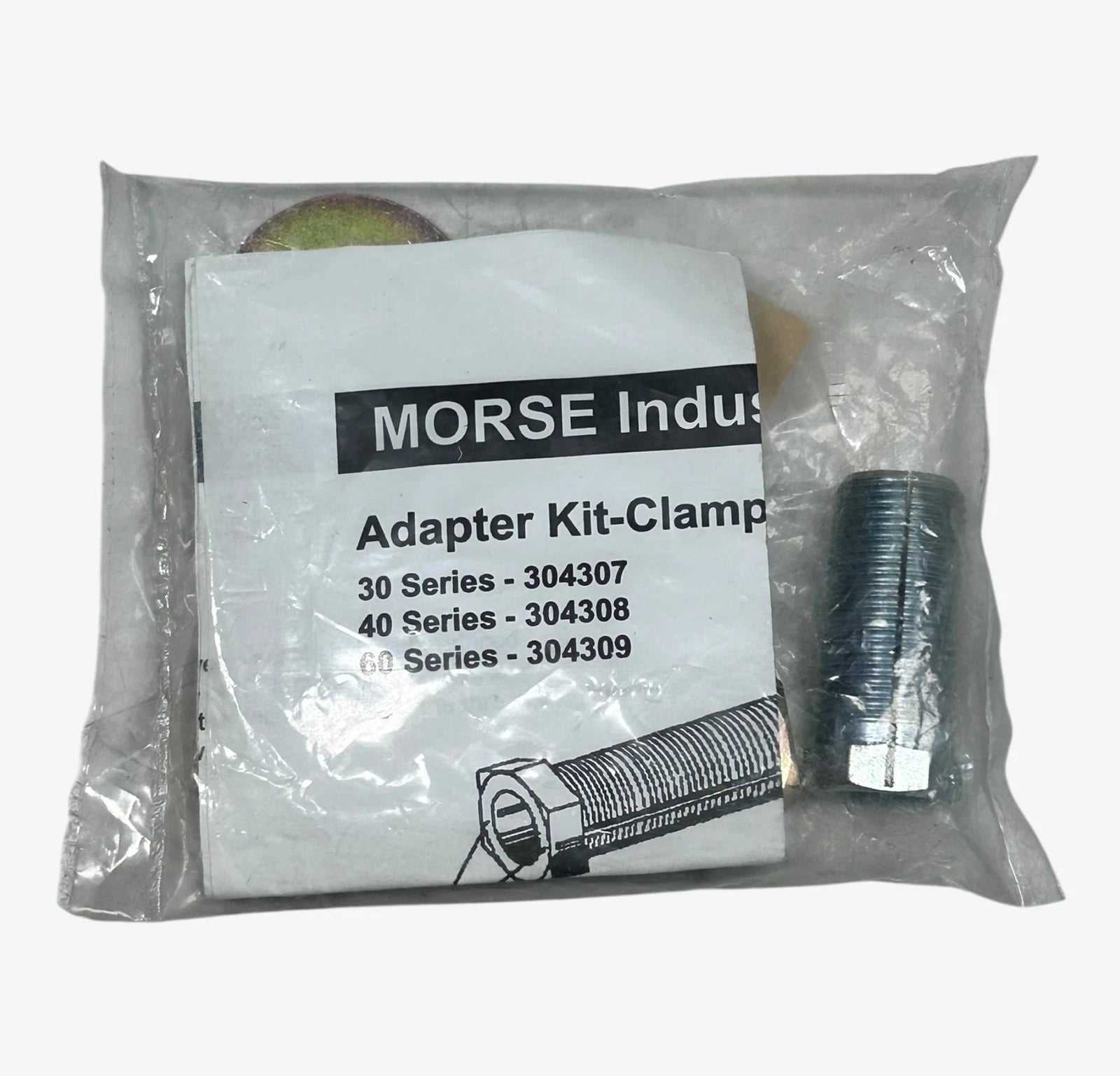 Teleflex Clamp to Bulkhead Hub Adapter Kit for Morse Industries (304309)